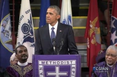 Obama speech afscheidsdienst Clementa Pinckney